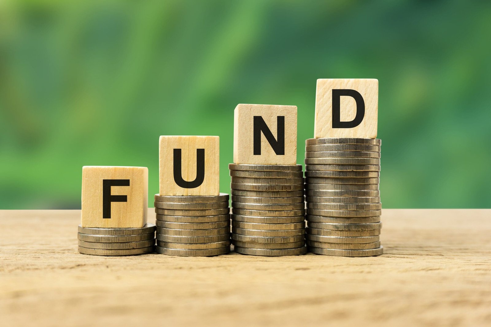 Investment concept in long-term funds.